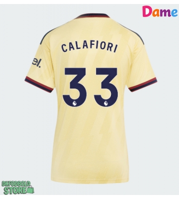 Arsenal Riccardo Calafiori #33 Replika Tredjetrøje Dame 2026-27 Kortærmet